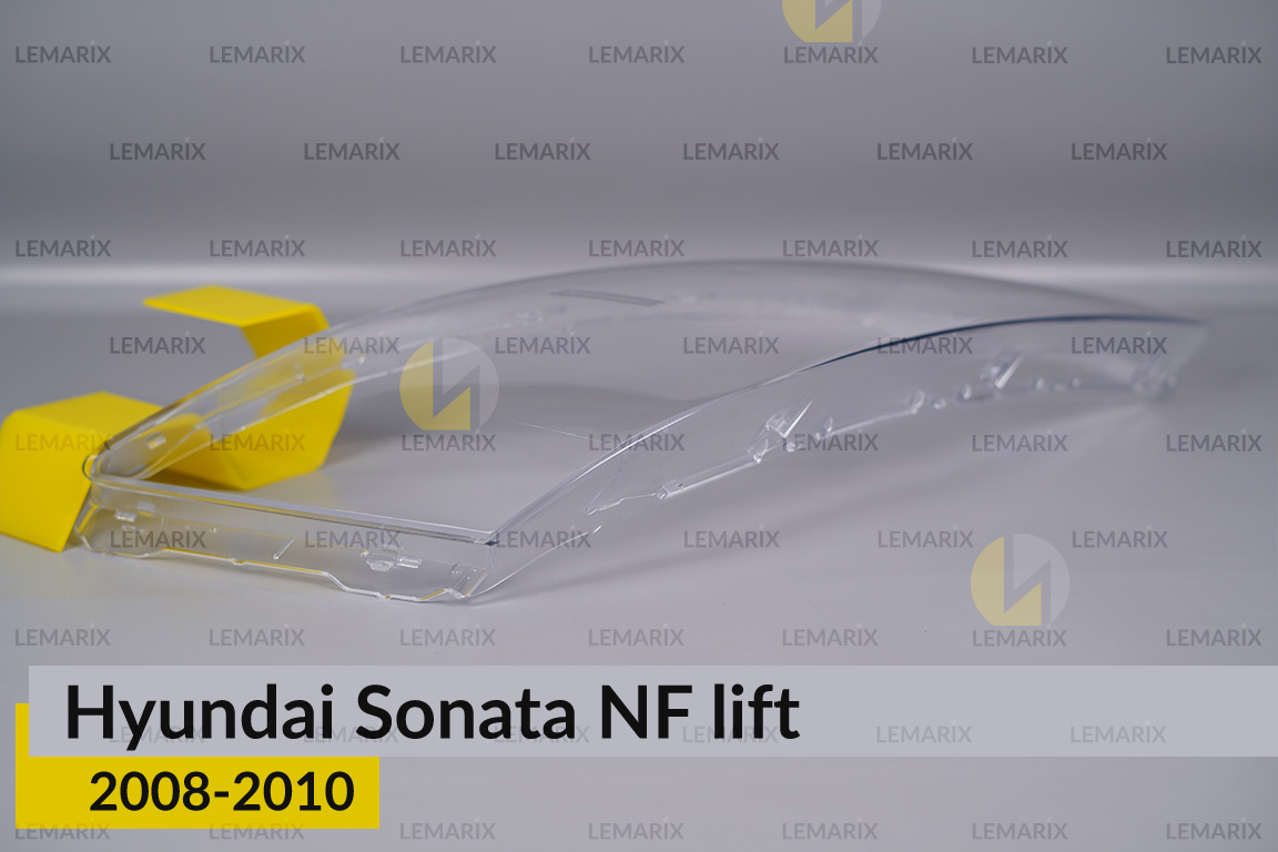 Скло фари Hyundai Sonata NF (2008-2010) рест праве