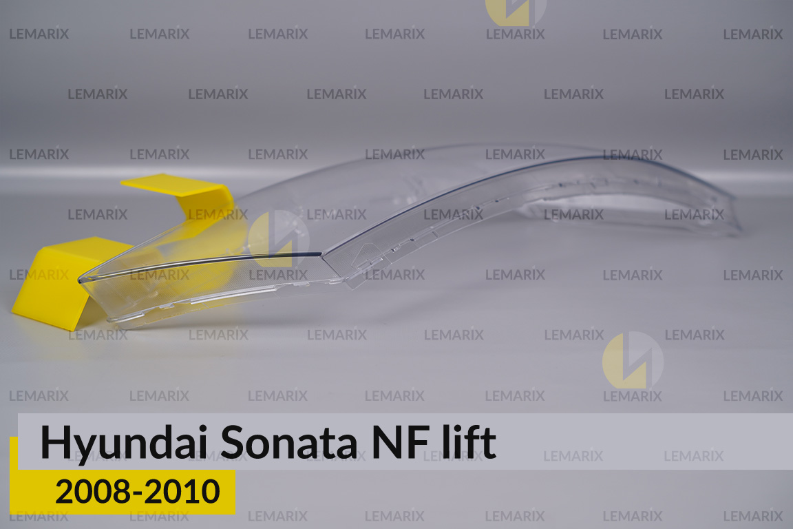 Скло фари Hyundai Sonata NF (2008-2010) рест праве