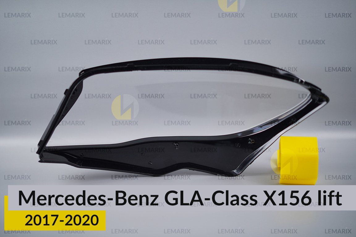 Скло фари Mercedes-Benz GLA-Class X156 (2017-2020) рест праве