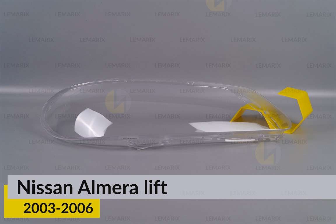Скло фари Nissan Almera (2003-2006) рест праве