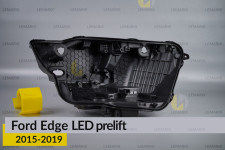 Корпус фари Ford Edge LED (2015-2019) дорест правий