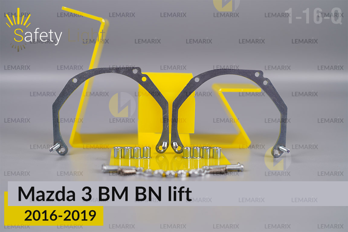 Перехідна рамка для Mazda 3 BM BN (2016-2019) рест