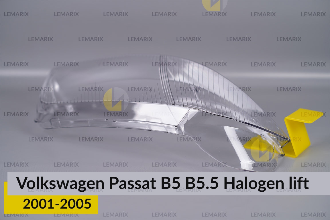 Скло фари VW Volkswagen Passat B5 B5.5 Halogen (2001-2005) рест праве