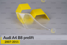 Катафот/Світлорозсіювач Audi A4 B8 (2007-2011) дорест правий