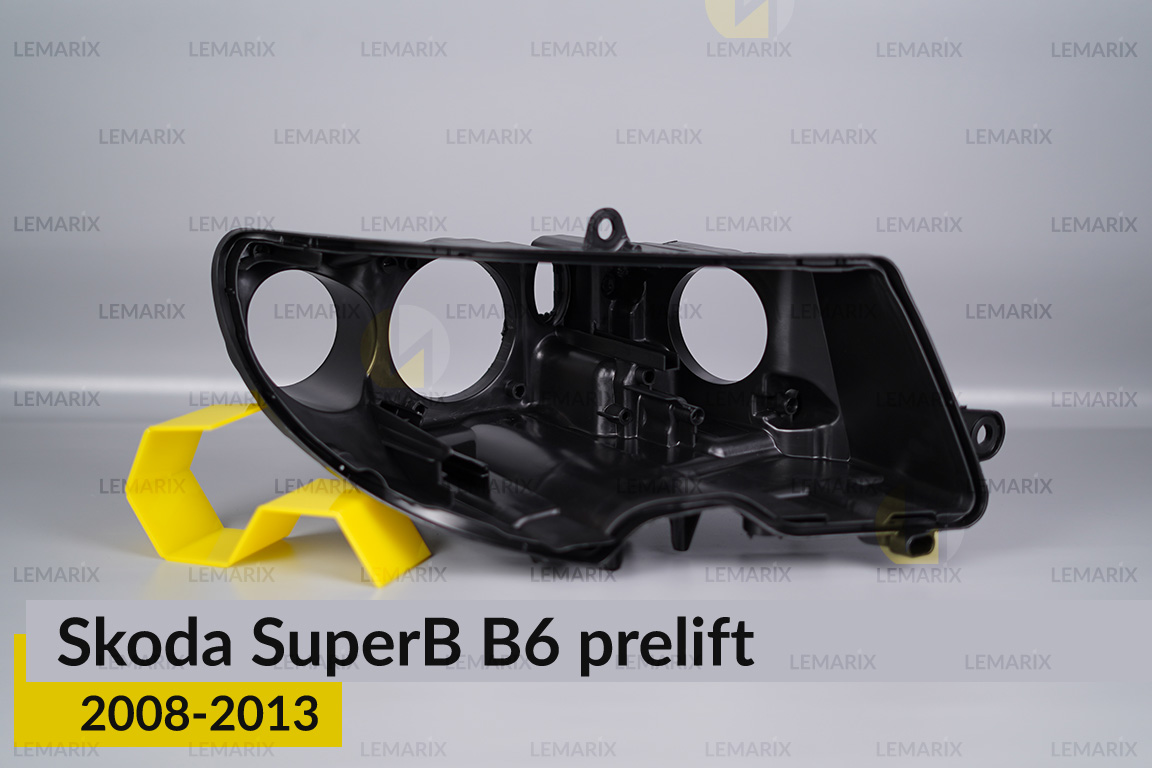 Корпус фари Skoda SuperB B6 (2008-2013) дорест правий