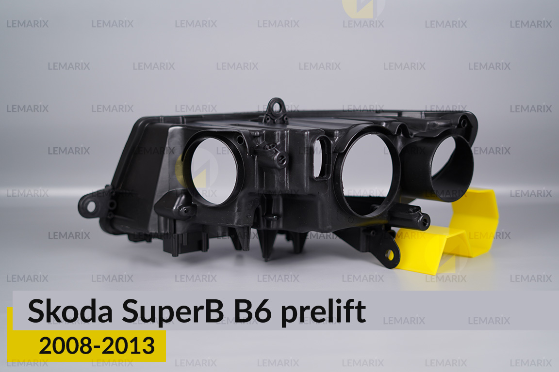 Корпус фари Skoda SuperB B6 (2008-2013) дорест правий