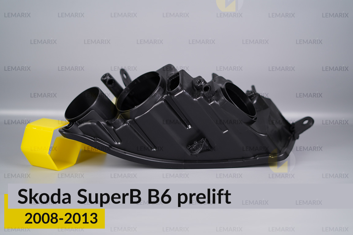 Корпус фари Skoda SuperB B6 (2008-2013) дорест правий