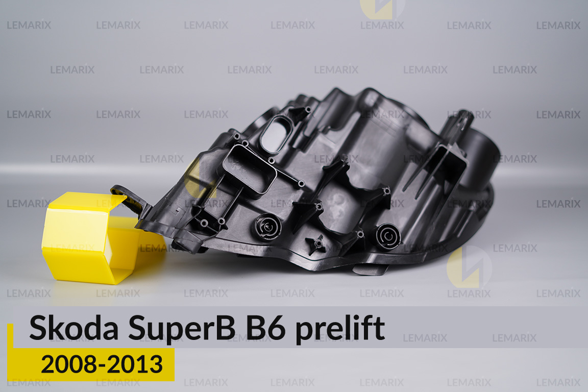 Корпус фари Skoda SuperB B6 (2008-2013) дорест правий