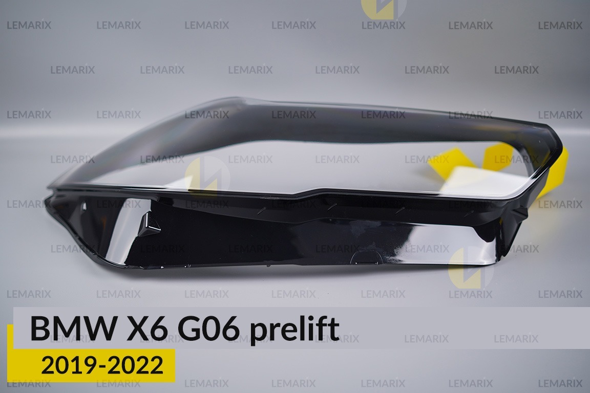 Скло фари BMW X6 G06 (2019-2022) дорест праве