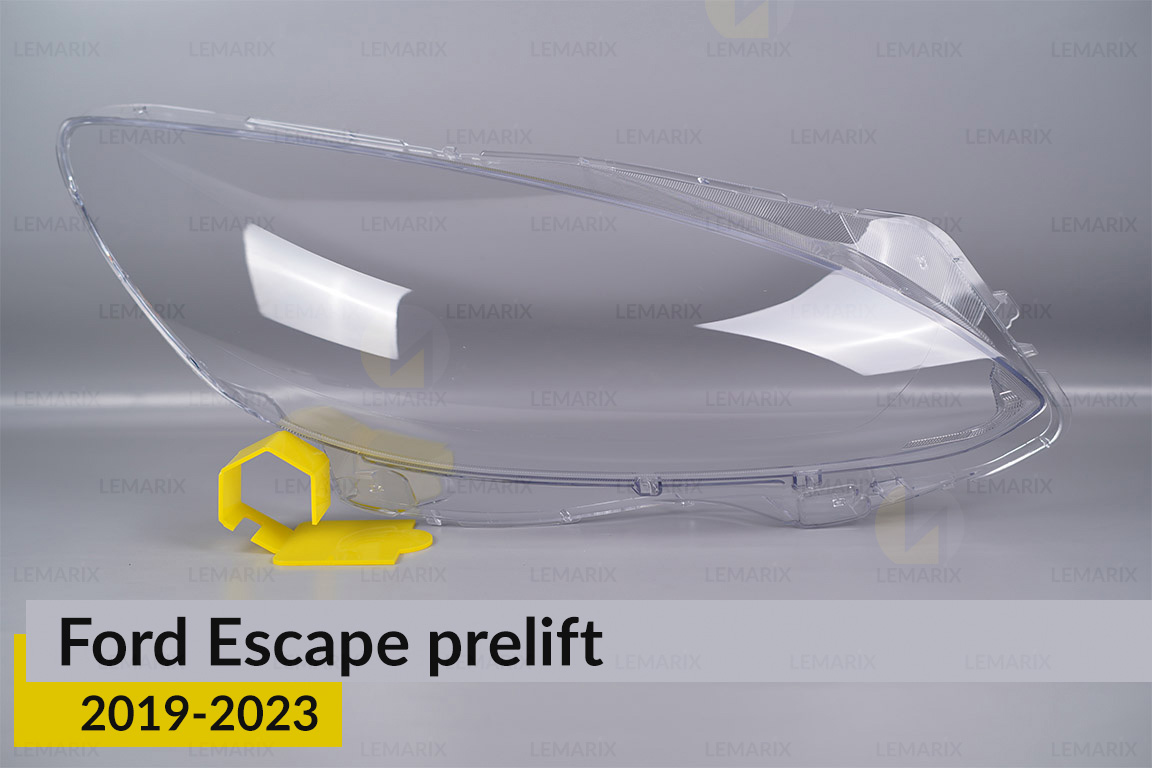 Скло фари Ford Escape (2019-2023) дорест праве