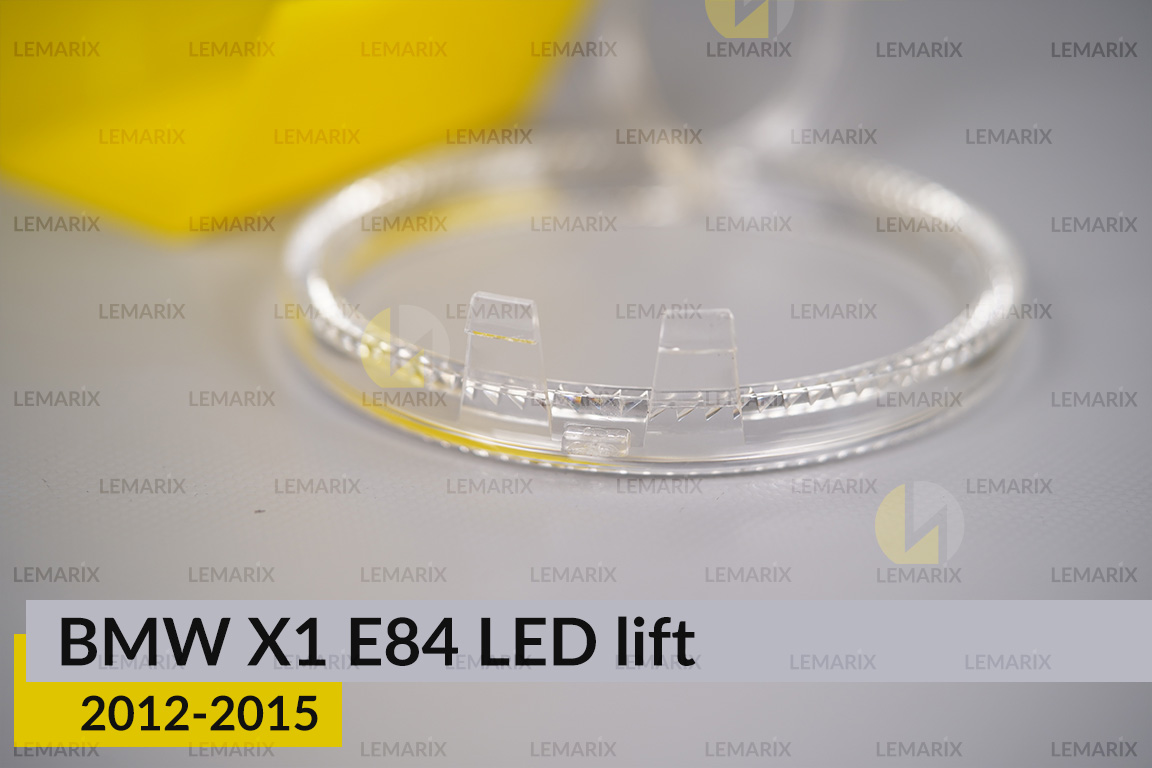 Кільце світловод фари BMW X1 E84 LED (2012-2015) рест мале внутрішнє angel eyes ліве/праве