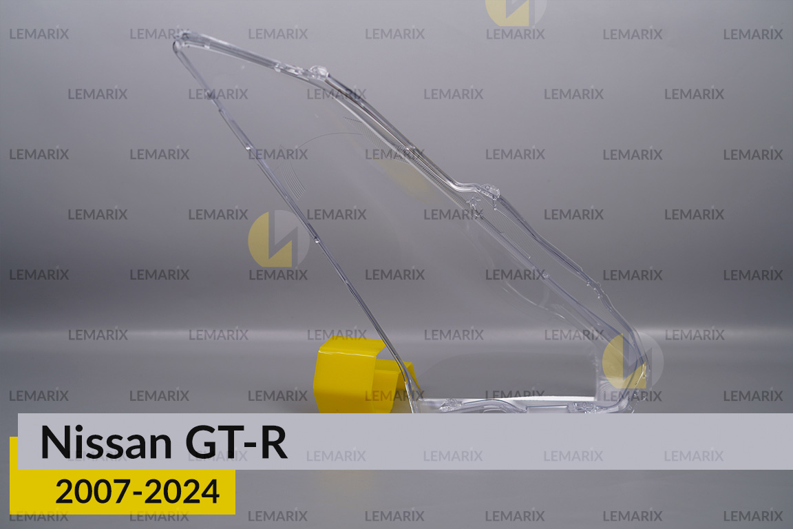 Скло фари Nissan GT-R (2007-2024) ліве