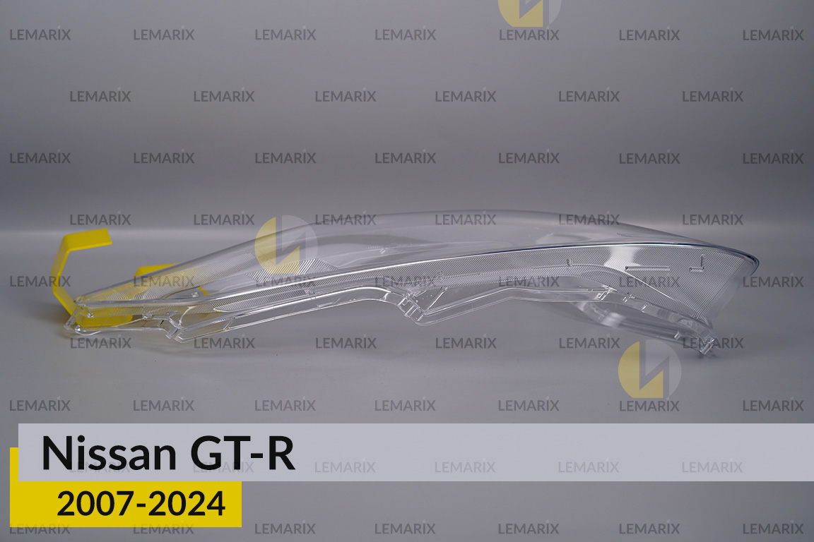 Скло фари Nissan GT-R (2007-2024) ліве