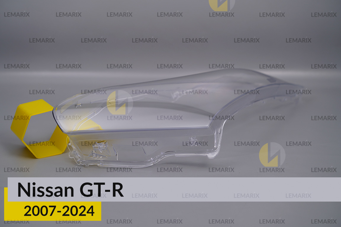 Скло фари Nissan GT-R (2007-2024) ліве