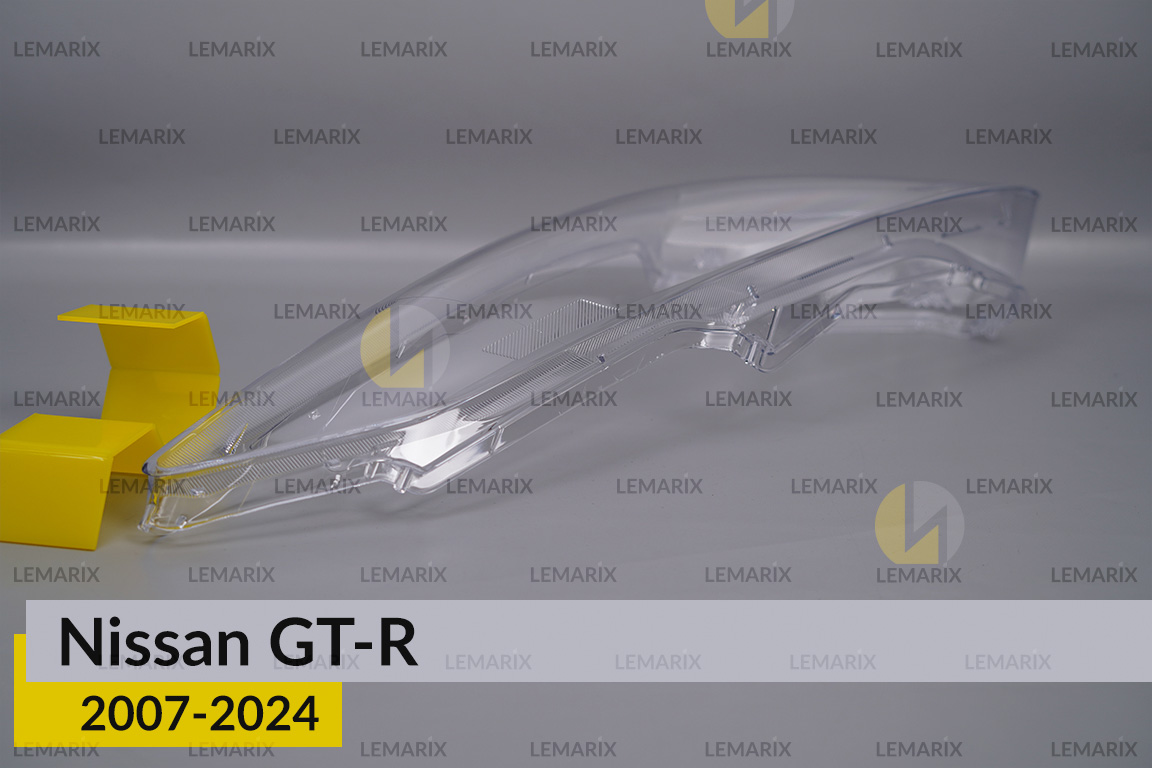 Скло фари Nissan GT-R (2007-2024) ліве