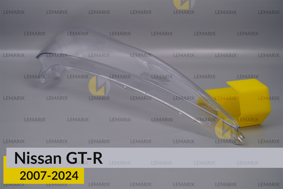 Скло фари Nissan GT-R (2007-2024) ліве