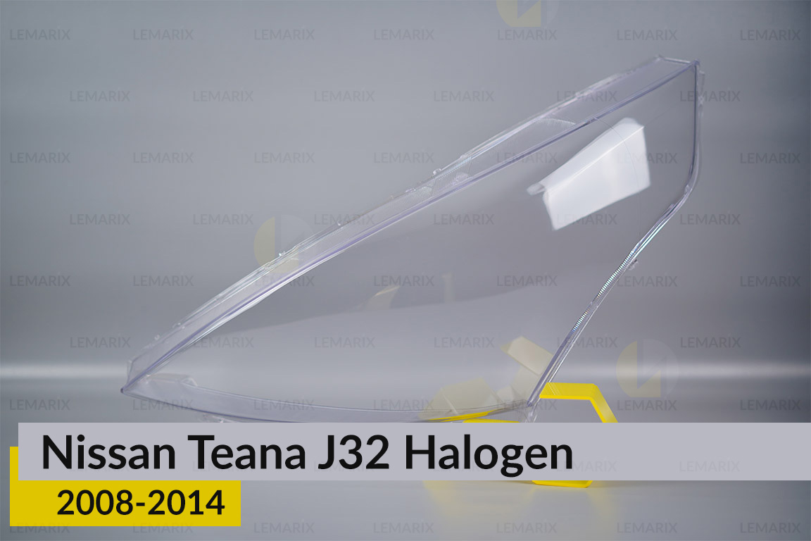 Скло фари Nissan Teana J32 Halogen (2008-2014) ліве