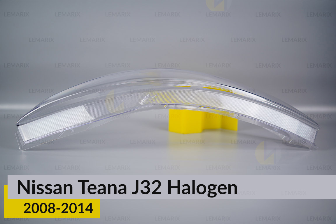 Скло фари Nissan Teana J32 Halogen (2008-2014) ліве