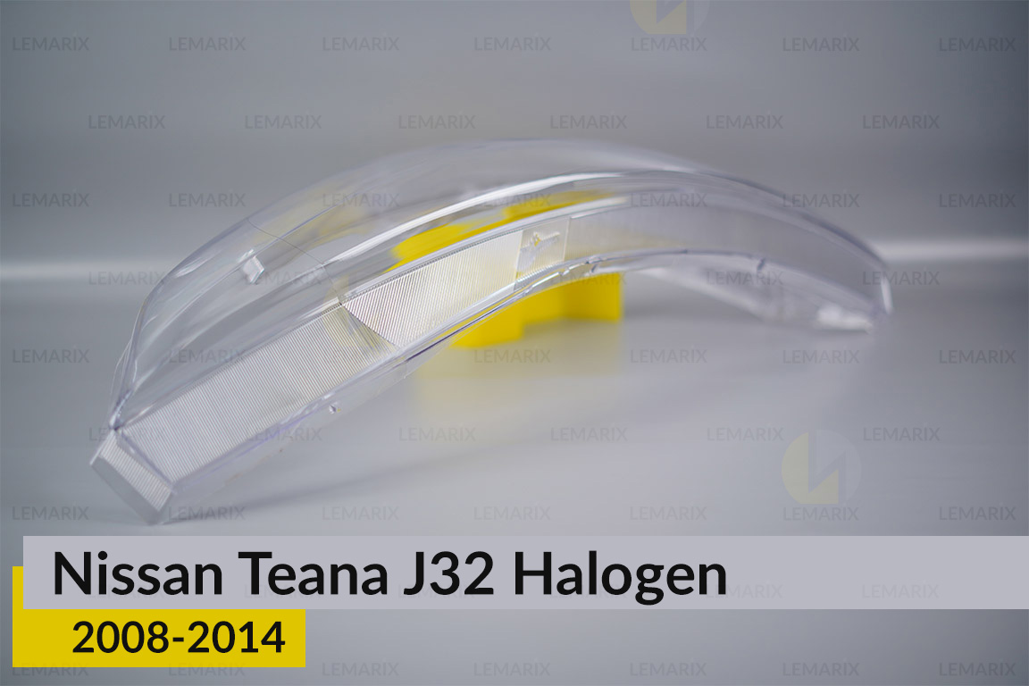 Скло фари Nissan Teana J32 Halogen (2008-2014) ліве