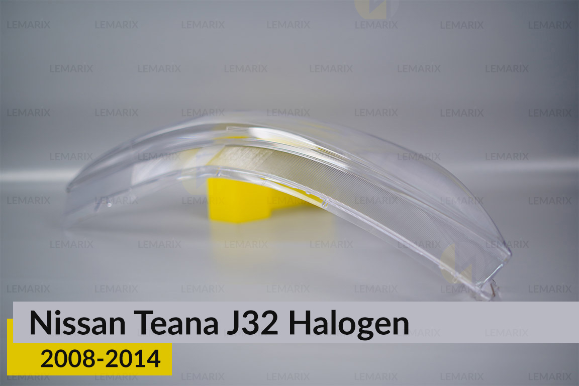 Скло фари Nissan Teana J32 Halogen (2008-2014) ліве