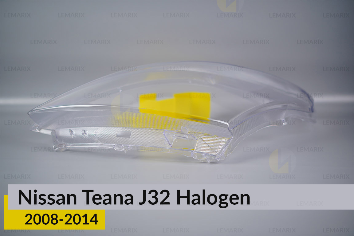 Скло фари Nissan Teana J32 Halogen (2008-2014) ліве