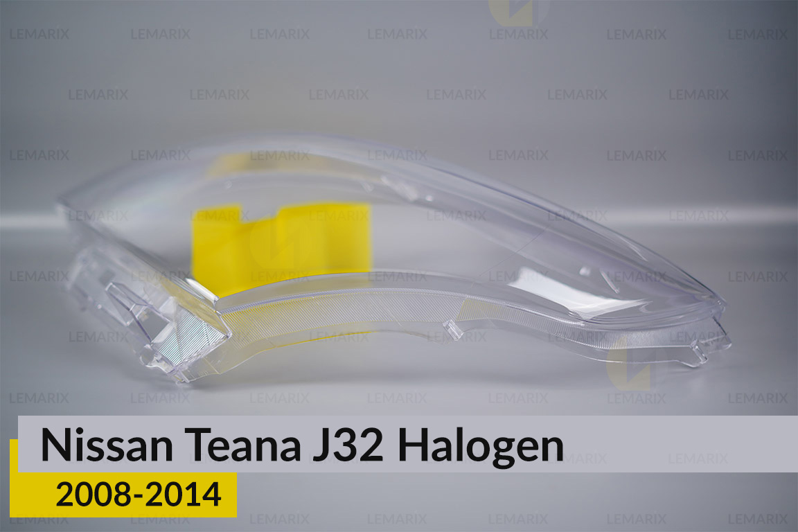 Скло фари Nissan Teana J32 Halogen (2008-2014) ліве
