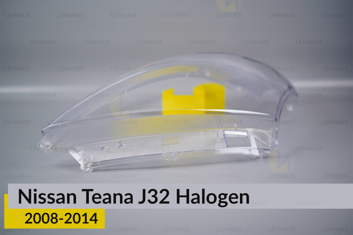 Скло фари Nissan Teana J32 Halogen (2008-2014) ліве