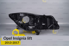 Корпус фары Opel Insignia (2013-2017) рест правый