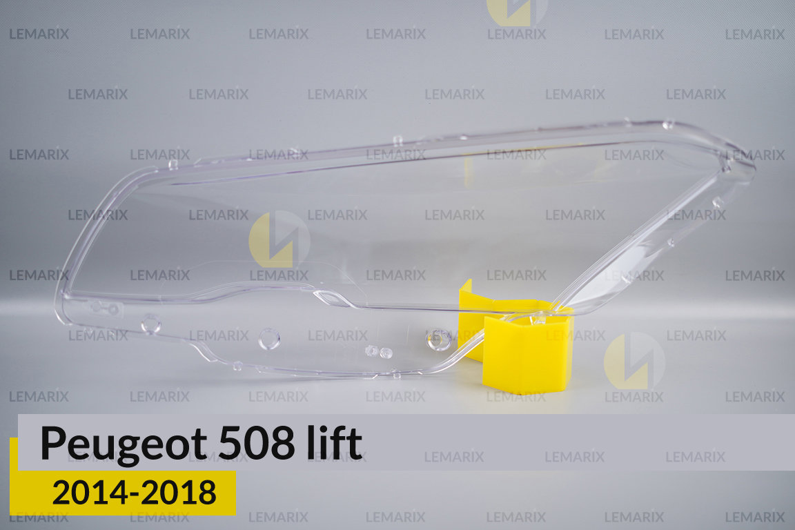 Скло фари Peugeot 508 (2014-2018) рест праве