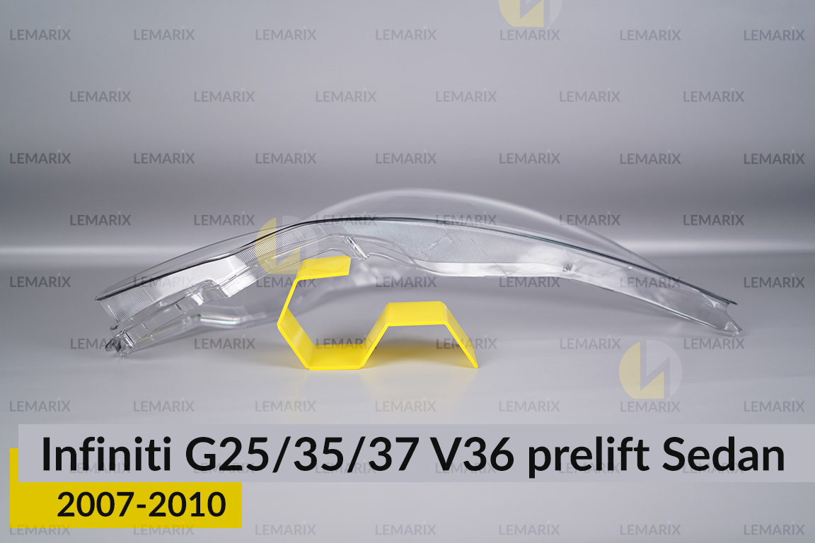 Скло фари Infiniti G25/35/37 V36 Sedan (2007-2010) дорест праве