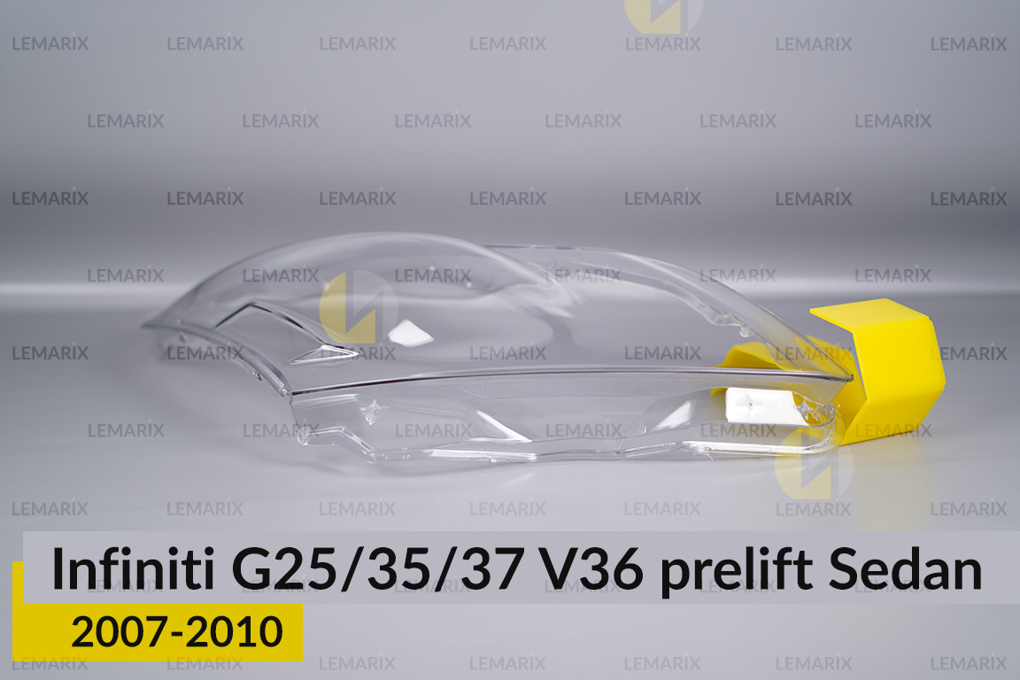 Скло фари Infiniti G25/35/37 V36 Sedan (2007-2010) дорест праве