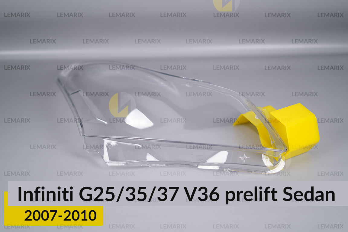 Скло фари Infiniti G25/35/37 V36 Sedan (2007-2010) дорест праве