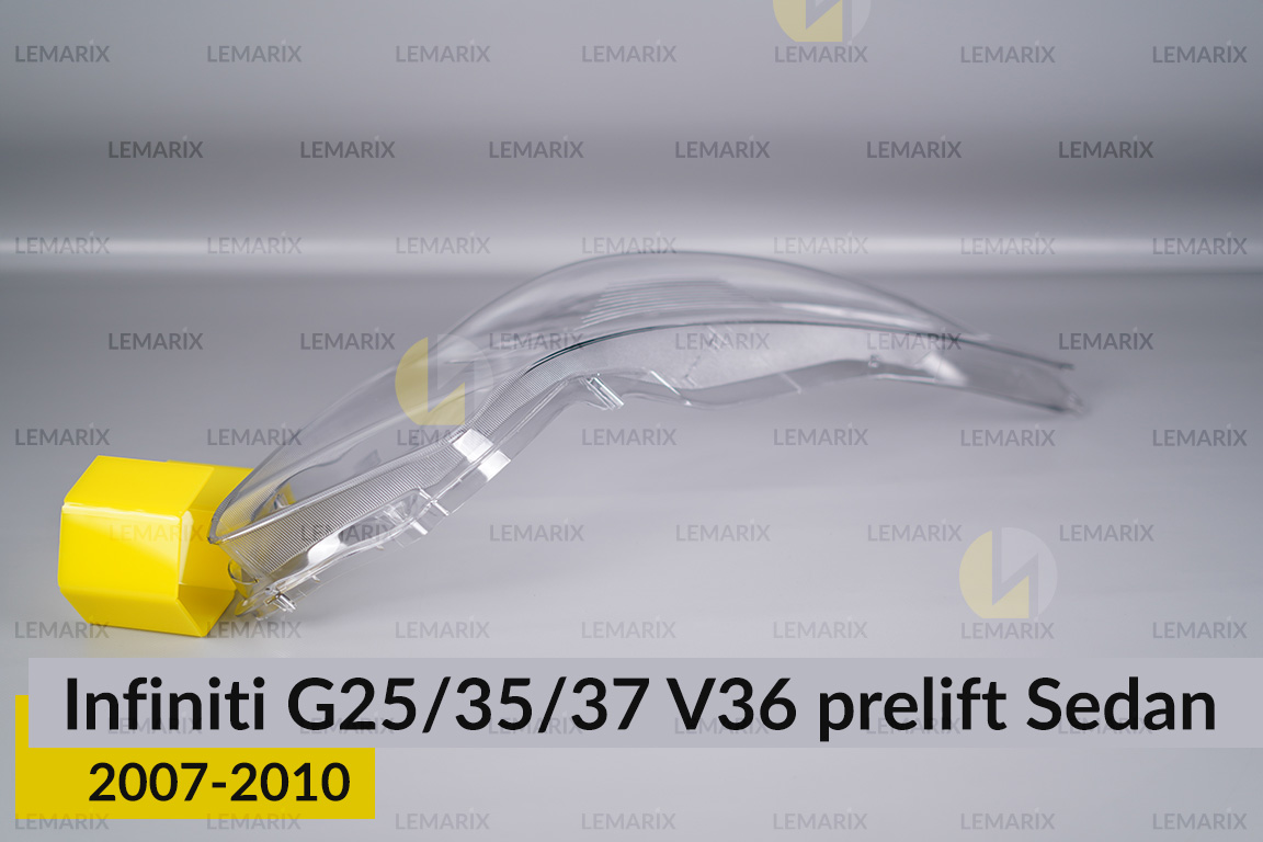 Скло фари Infiniti G25/35/37 V36 Sedan (2007-2010) дорест праве