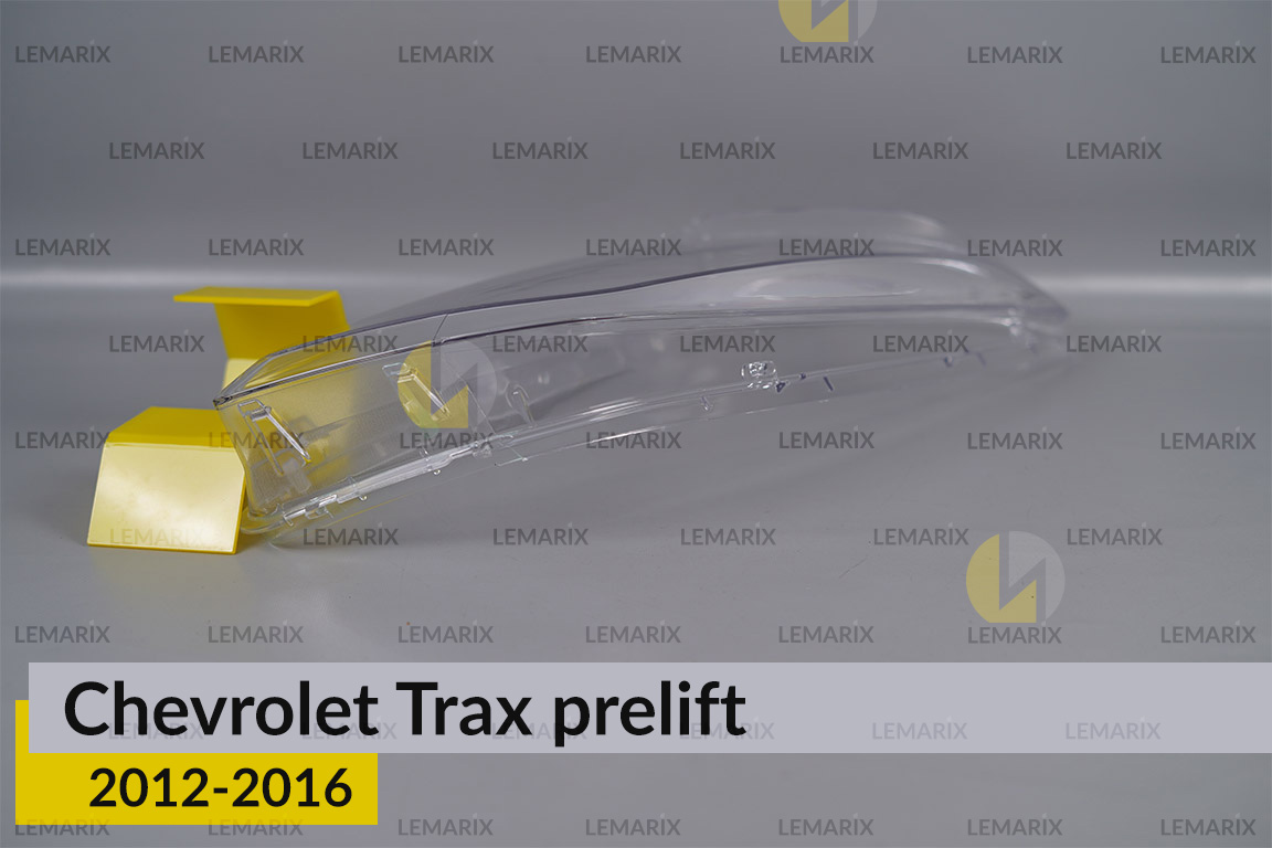 Скло фари Chevrolet Trax (2012-2016) дорест праве