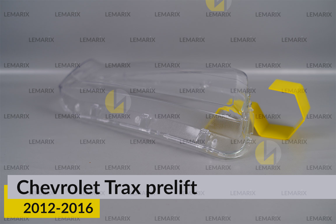 Скло фари Chevrolet Trax (2012-2016) дорест праве