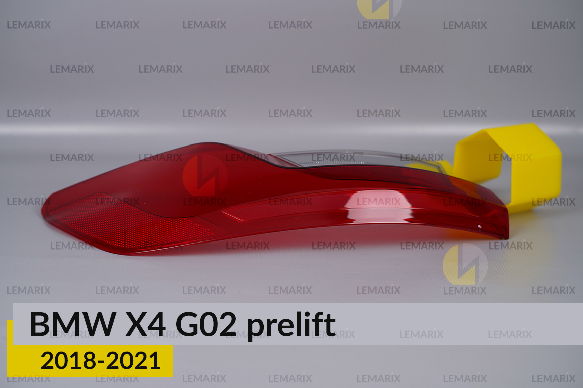 Скло заднього ліхтаря зовнішнє в крилі BMW X4 G02 (2018-2021) дорест ліве