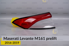 Скло заднього ліхтаря зовнішнє в крилі Maserati Levante M161 (2016-2019) дорест ліве