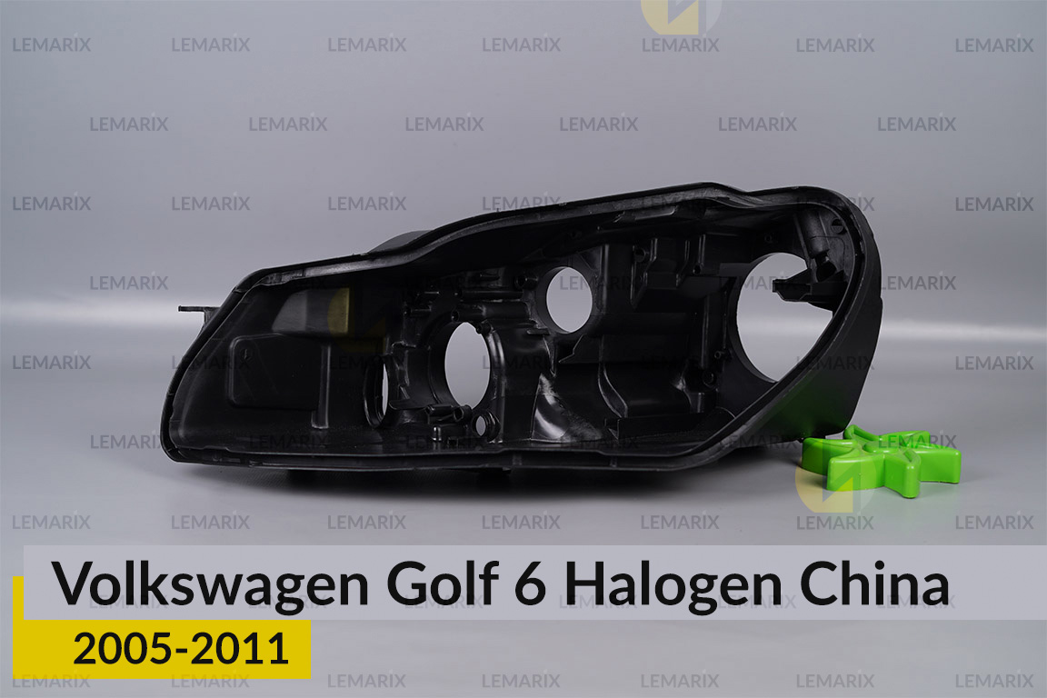 Корпус фари VW Volkswagen Golf 6 Halogen China (2005-2011) лівий