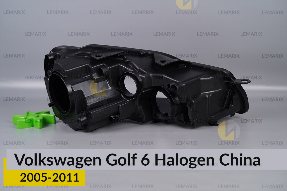 Корпус фари VW Volkswagen Golf 6 Halogen China (2005-2011) лівий