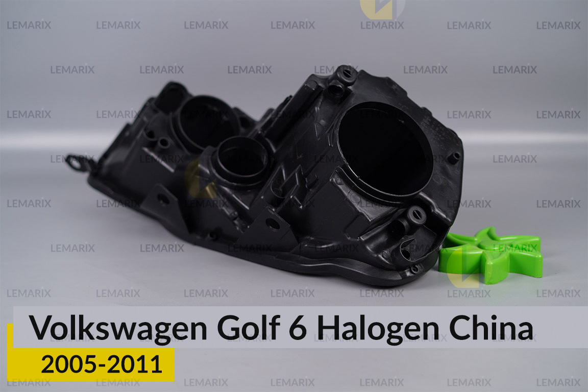 Корпус фари VW Volkswagen Golf 6 Halogen China (2005-2011) лівий