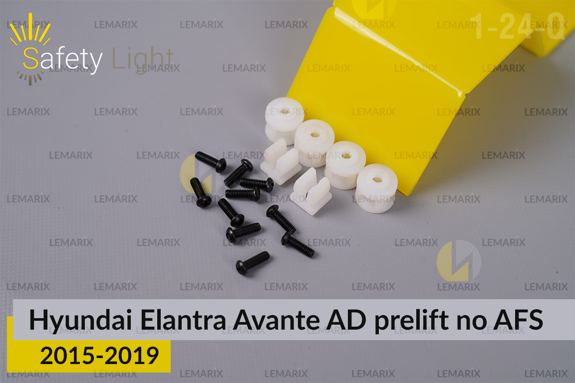 Перехідна рамка для Hyundai Elantra Avante AD no AFS (2015-2019) дорест