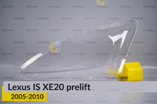 Скло фари Lexus IS XE20 (2005-2010) дорест ліве