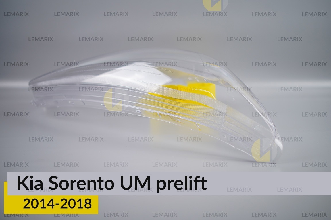 Скло фари KIA Sorento UM (2014-2018) дорест праве