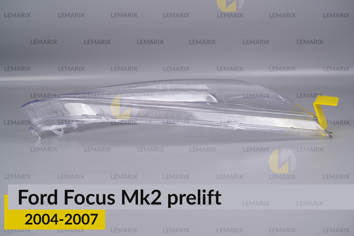Скло фари Ford Focus Mk2 (2004-2007) дорест праве