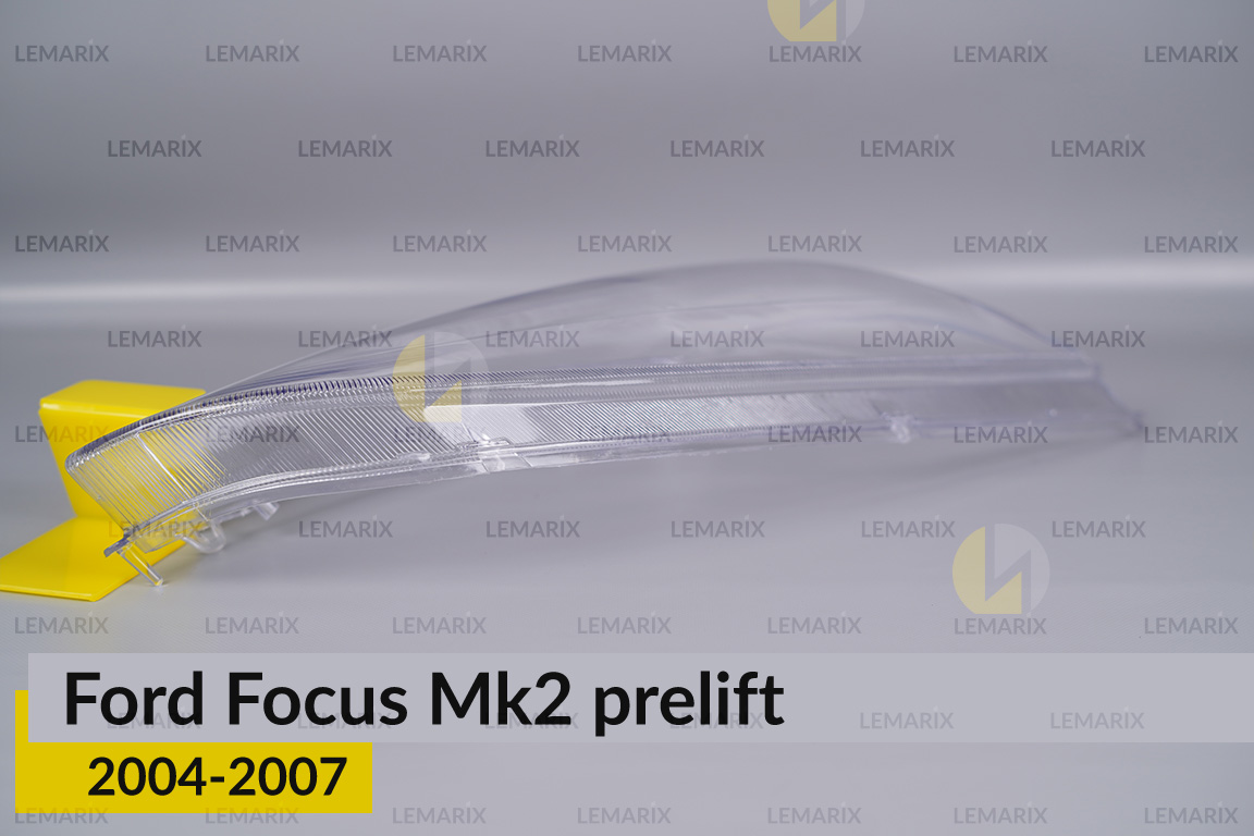 Скло фари Ford Focus Mk2 (2004-2007) дорест праве