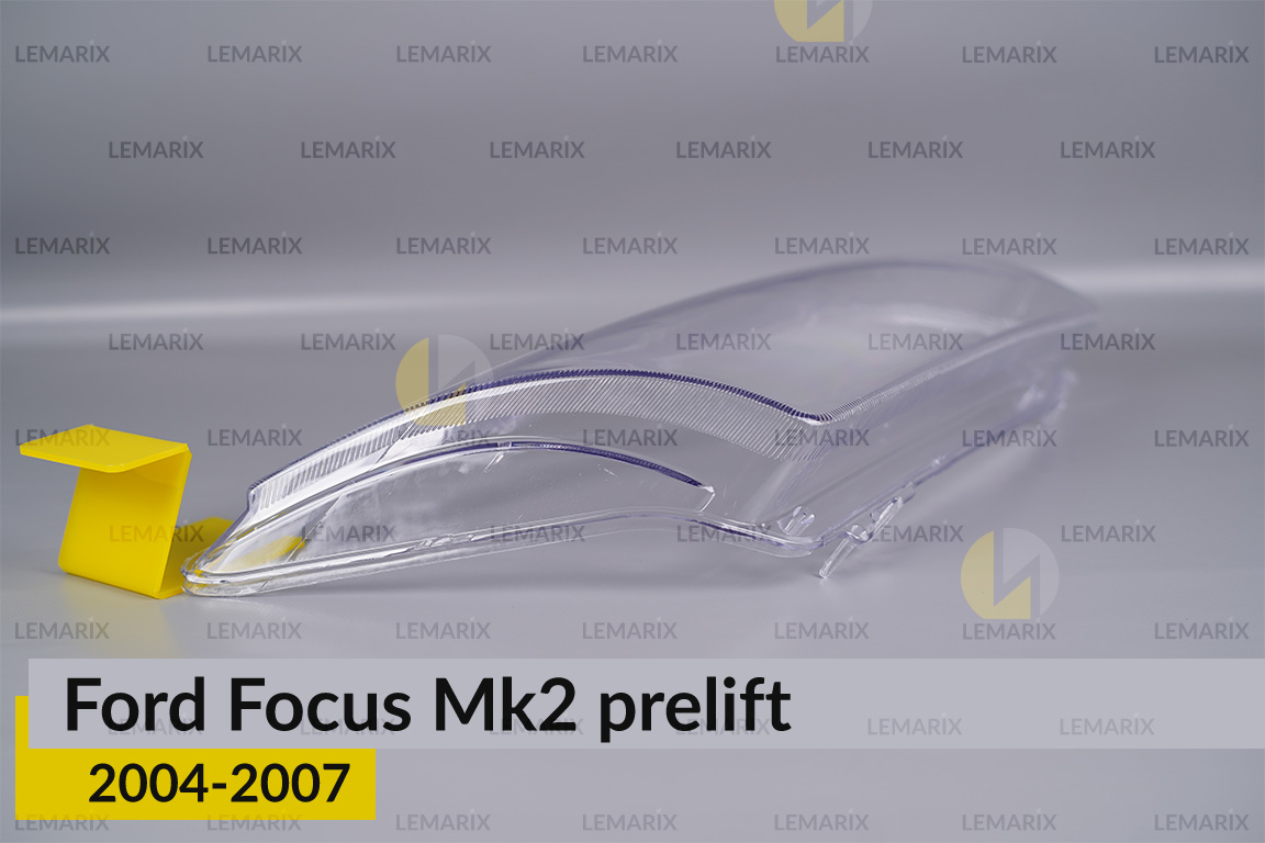 Скло фари Ford Focus Mk2 (2004-2007) дорест праве