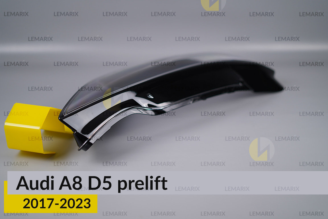 Скло фари Audi A8 D5 (2017-2023) дорест праве