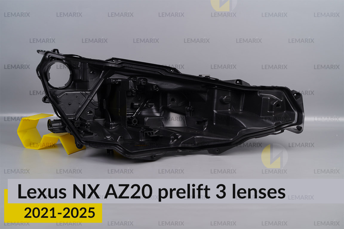 Корпус фари Lexus NX AZ20 3 лінзи (2021-2026) дорест правий