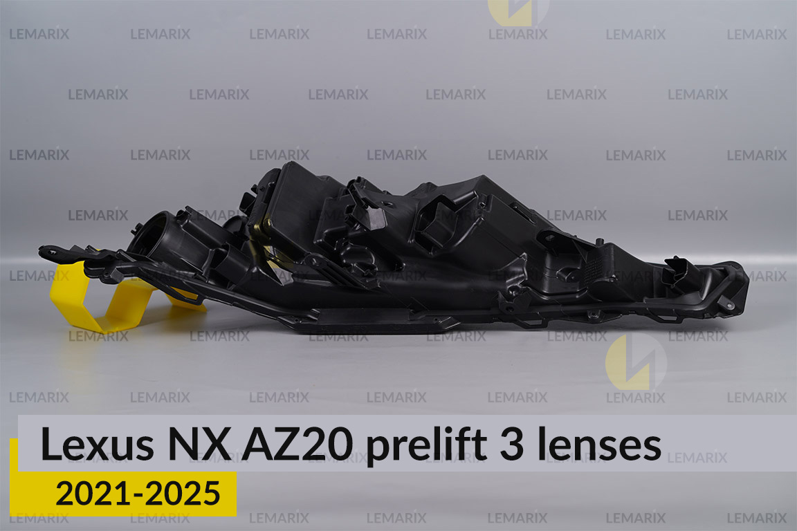 Корпус фари Lexus NX AZ20 3 лінзи (2021-2026) дорест правий