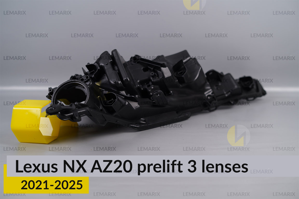 Корпус фари Lexus NX AZ20 3 лінзи (2021-2026) дорест правий